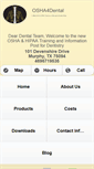 Mobile Screenshot of osha4dental.com